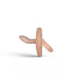 Picture of SUAVINEX 6/18 ANATOMICAL ALL SILICONE ORANGE SOOTHER